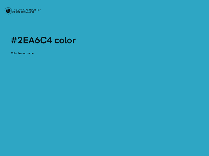 #2EA6C4 color image