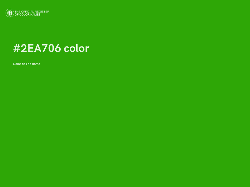 #2EA706 color image