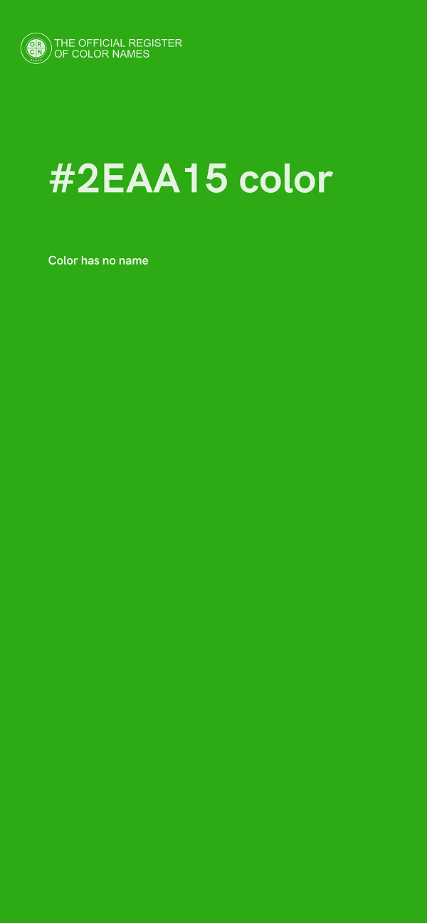 #2EAA15 color image