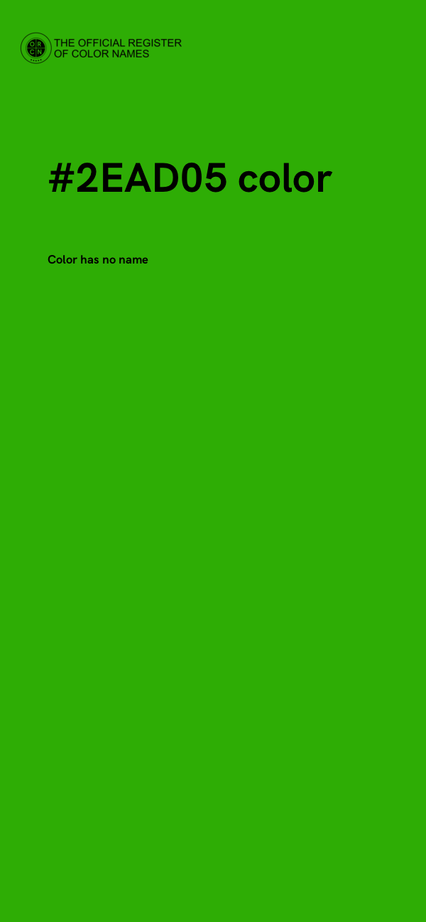 #2EAD05 color image