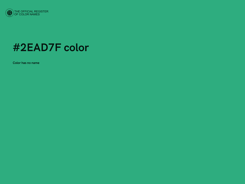 #2EAD7F color image