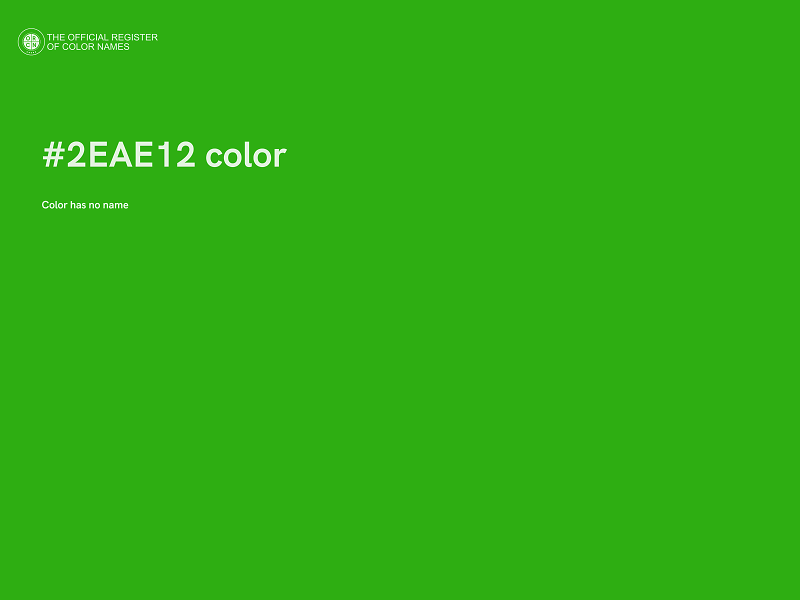 #2EAE12 color image