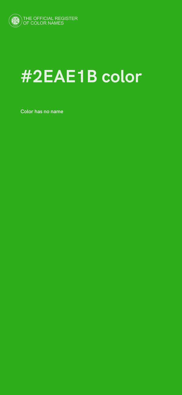 #2EAE1B color image