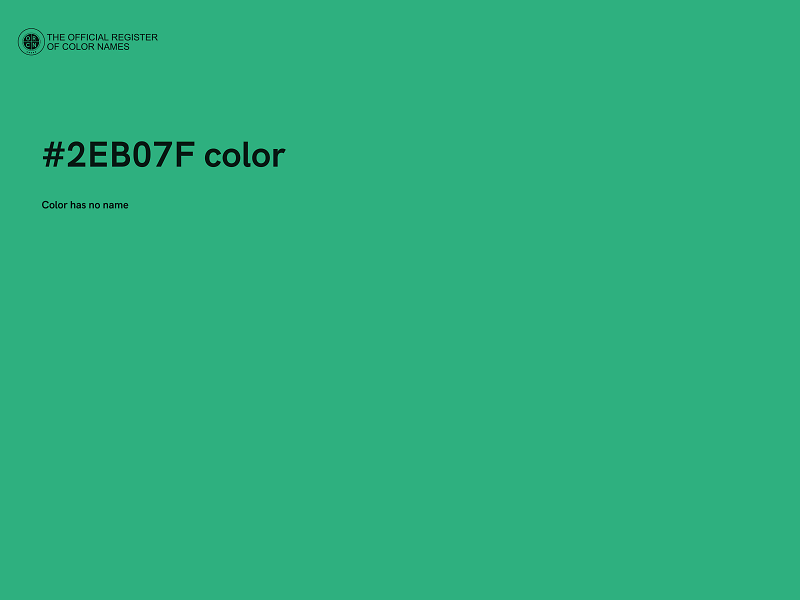 #2EB07F color image