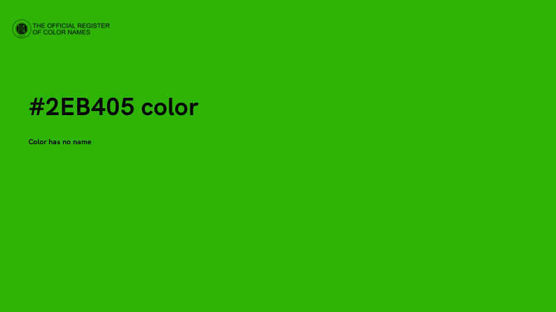 #2EB405 color image