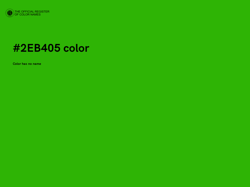 #2EB405 color image