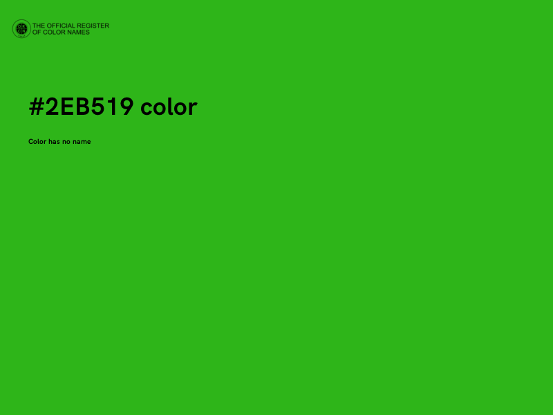 #2EB519 color image