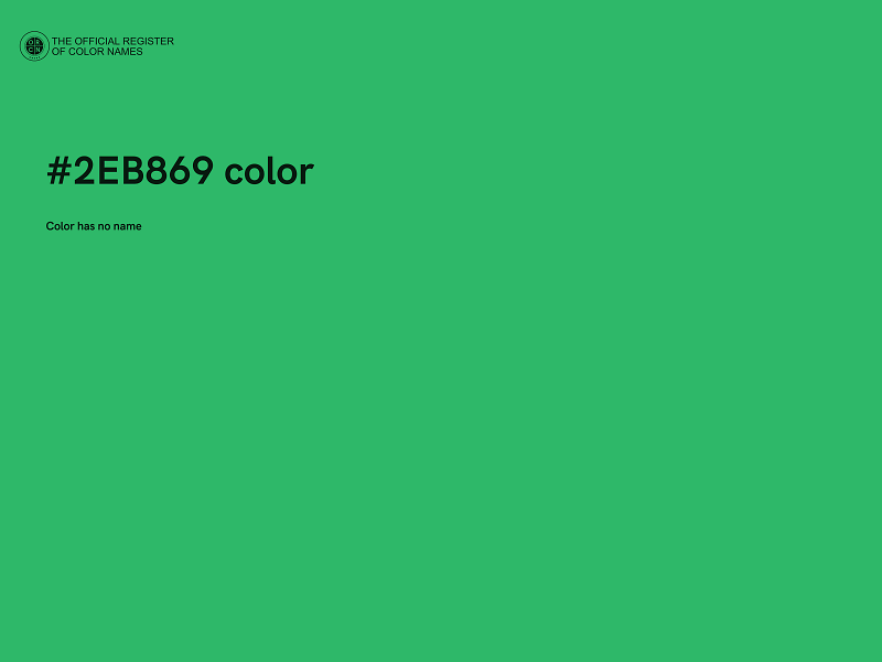 #2EB869 color image