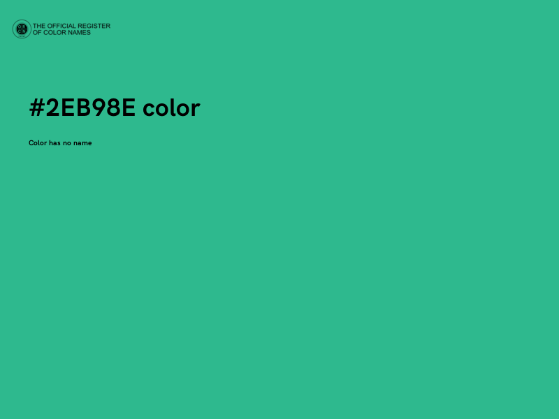 #2EB98E color image