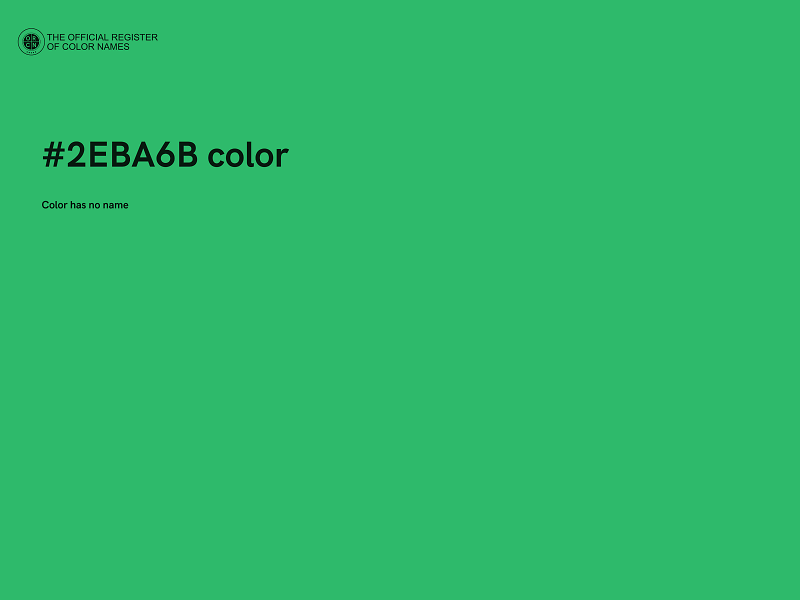 #2EBA6B color image