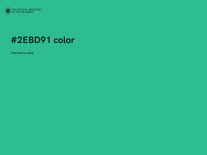 #2EBD91 color image
