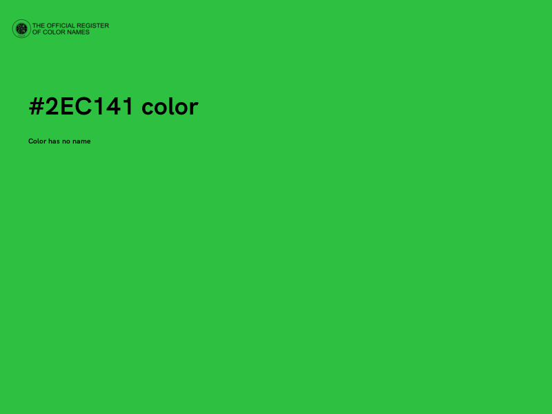 #2EC141 color image