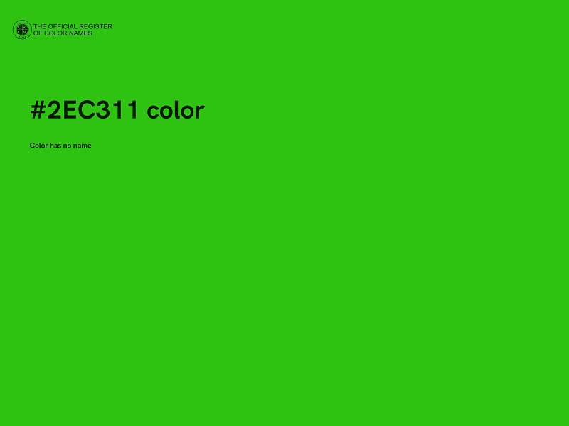 #2EC311 color image