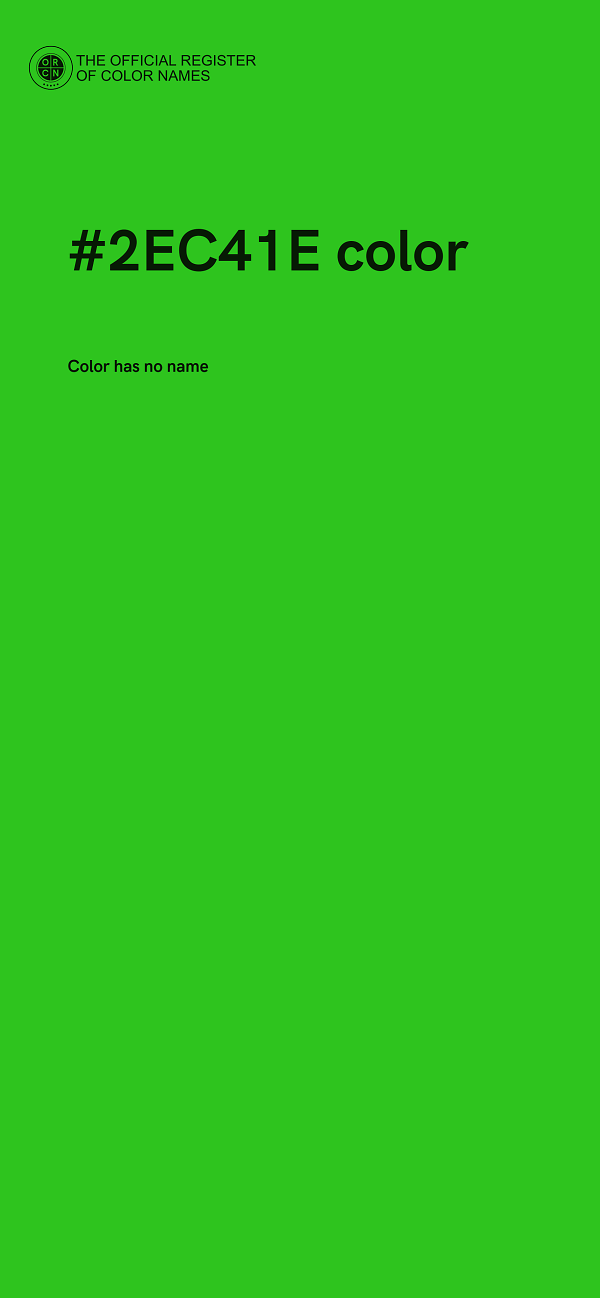 #2EC41E color image