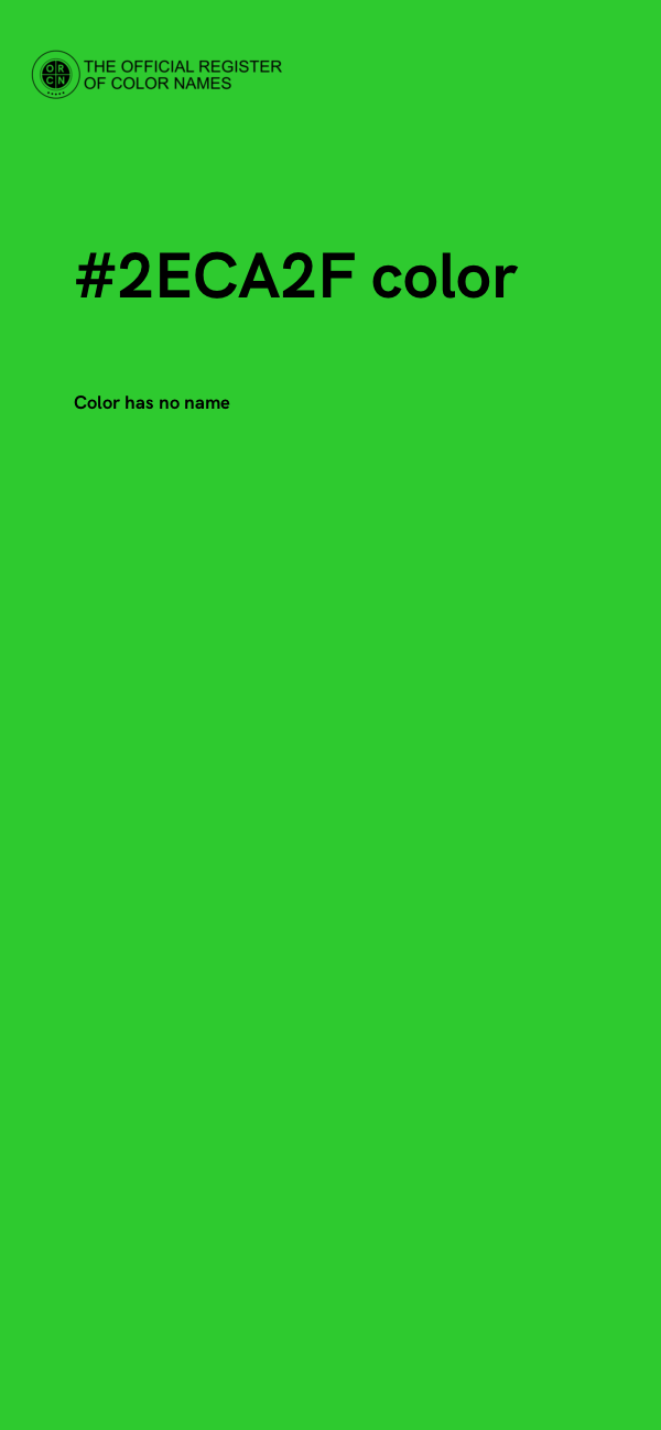 #2ECA2F color image