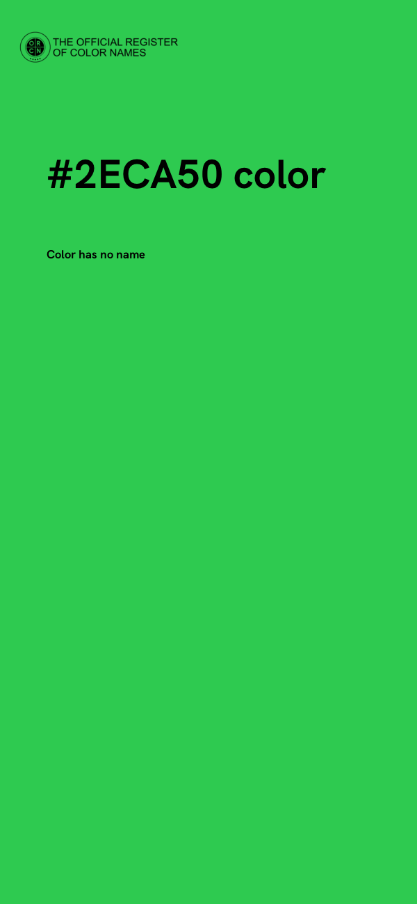 #2ECA50 color image