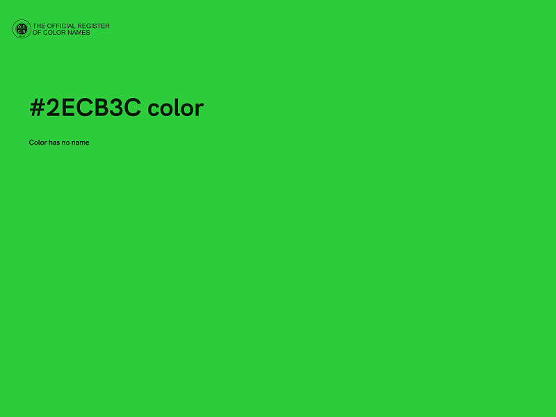 #2ECB3C color image