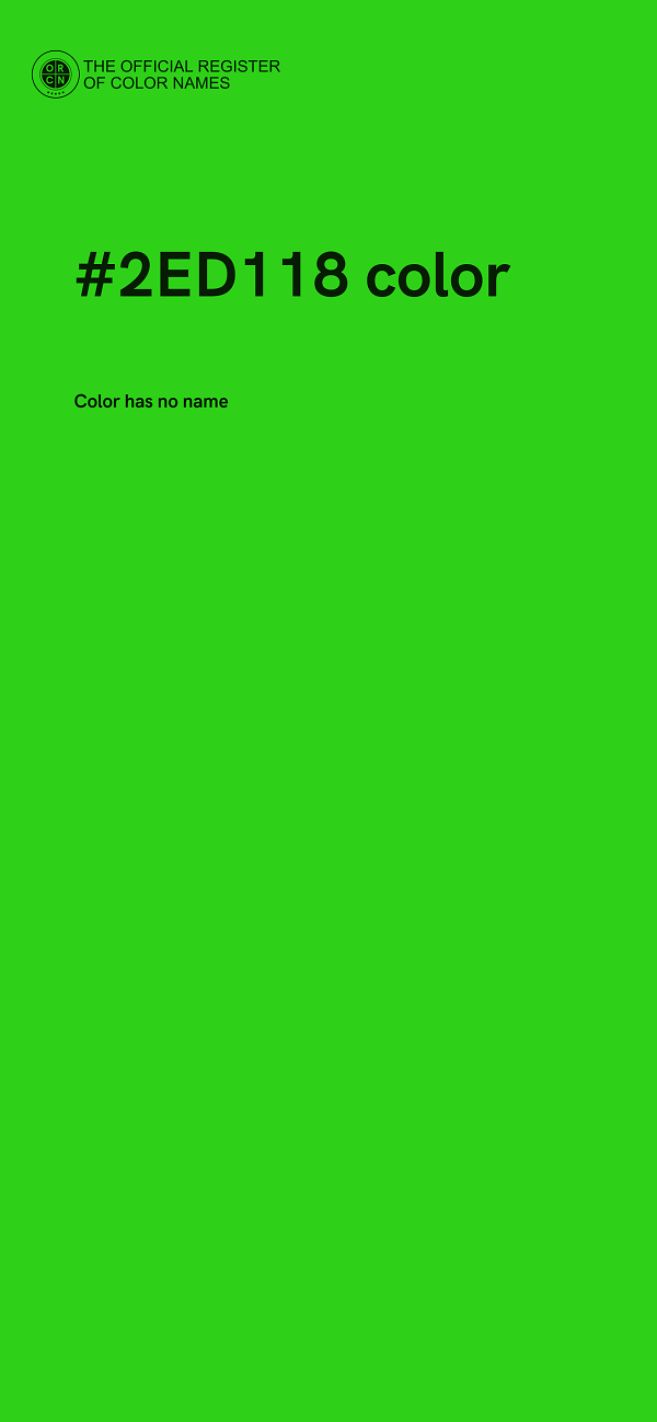 #2ED118 color image