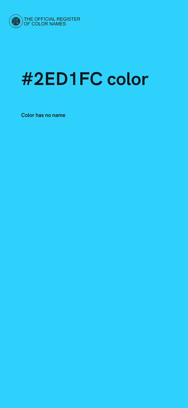 #2ED1FC color image