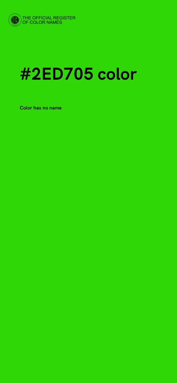 #2ED705 color image