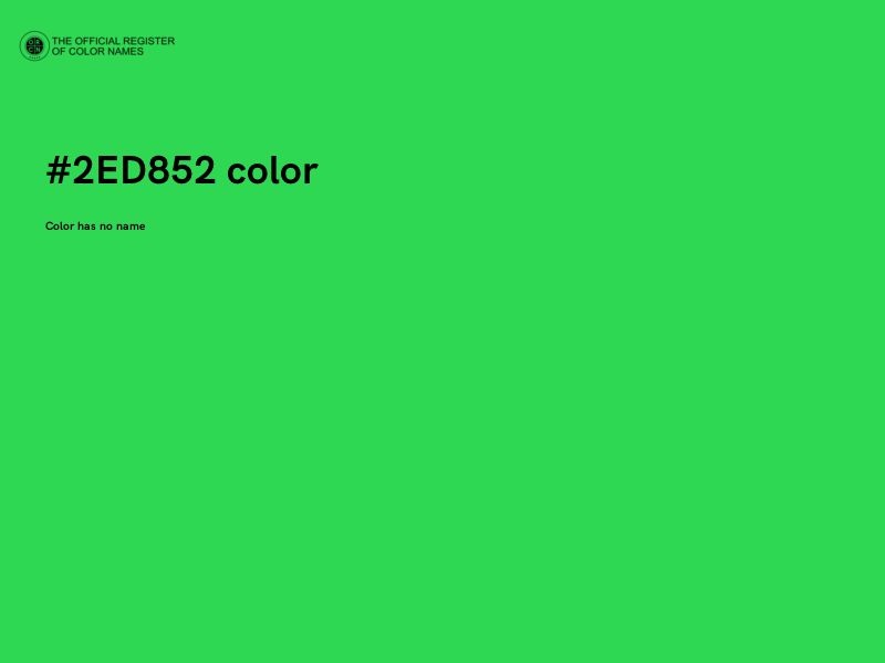 #2ED852 color image