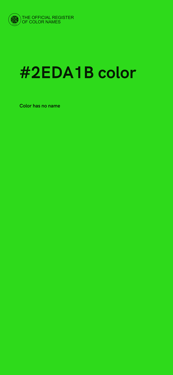 #2EDA1B color image