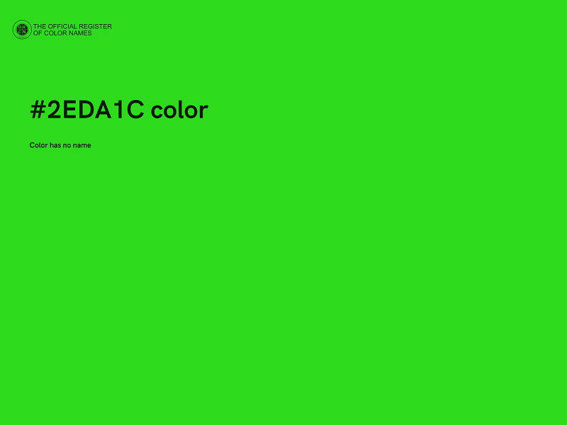 #2EDA1C color image
