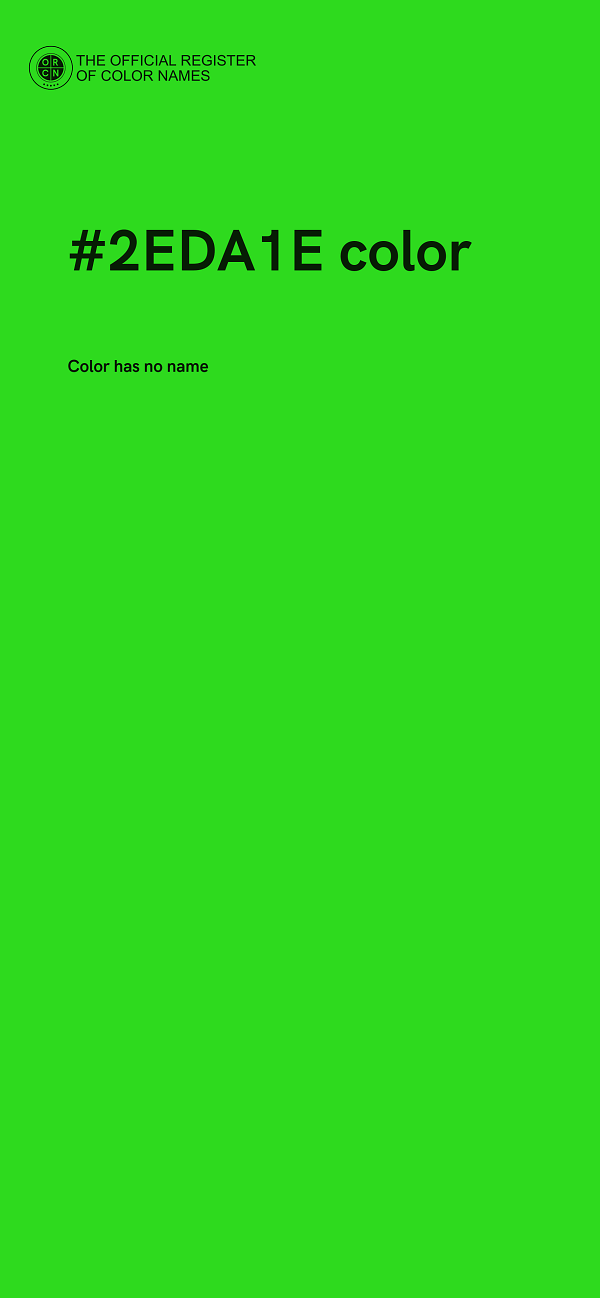 #2EDA1E color image
