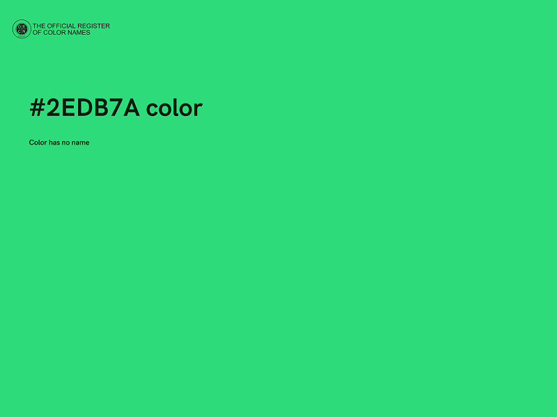 #2EDB7A color image