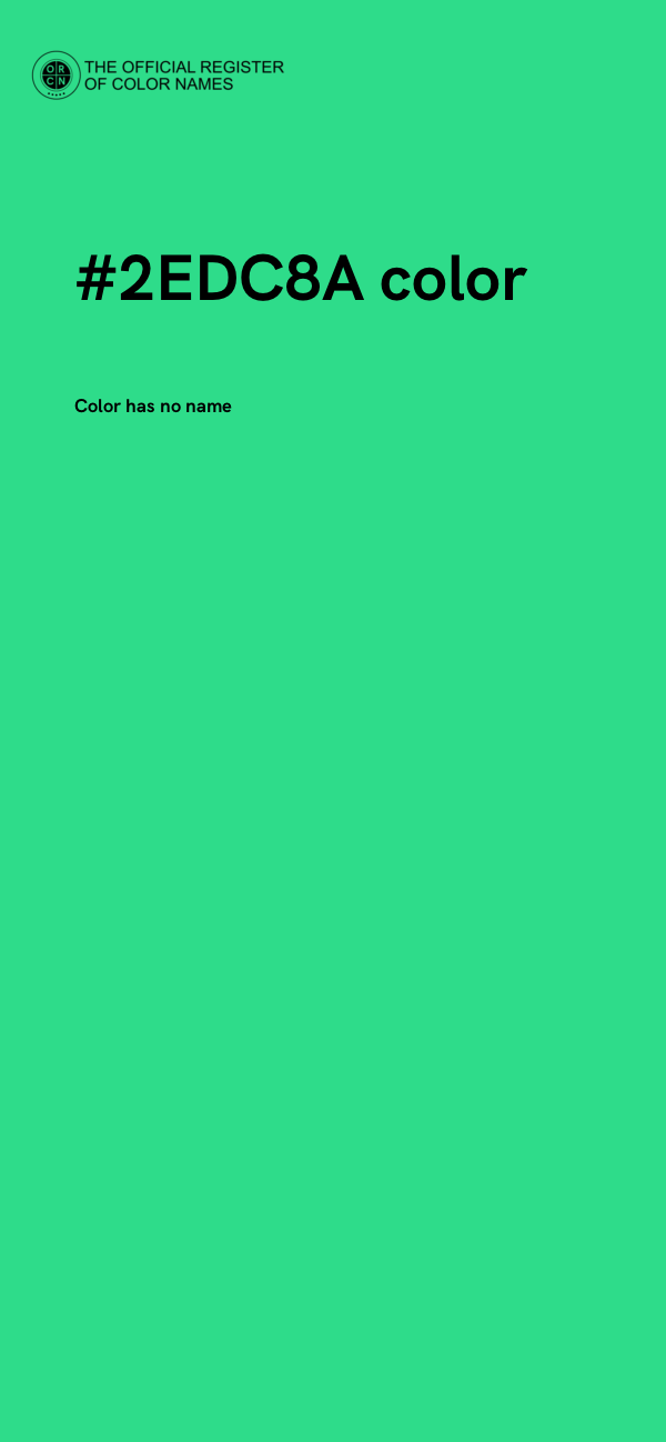 #2EDC8A color image