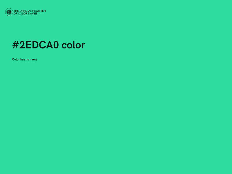 #2EDCA0 color image