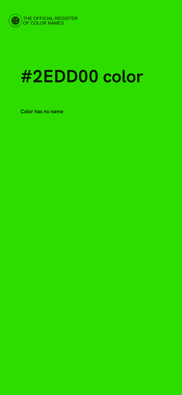 #2EDD00 color image