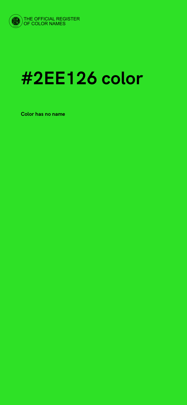#2EE126 color image