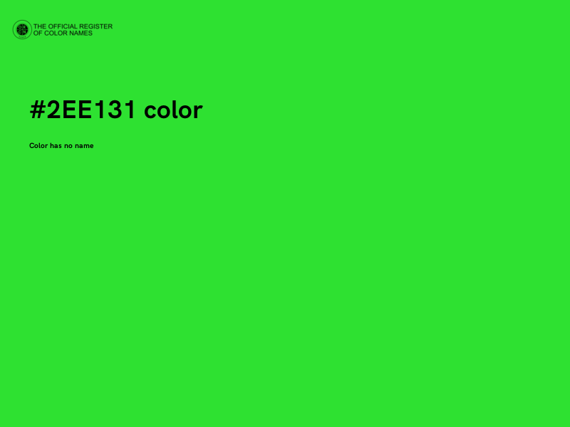 #2EE131 color image