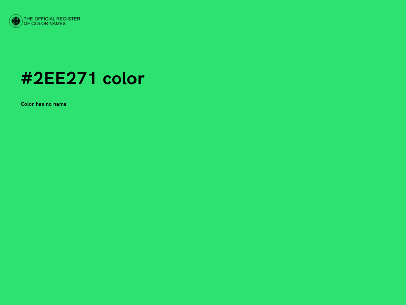 #2EE271 color image