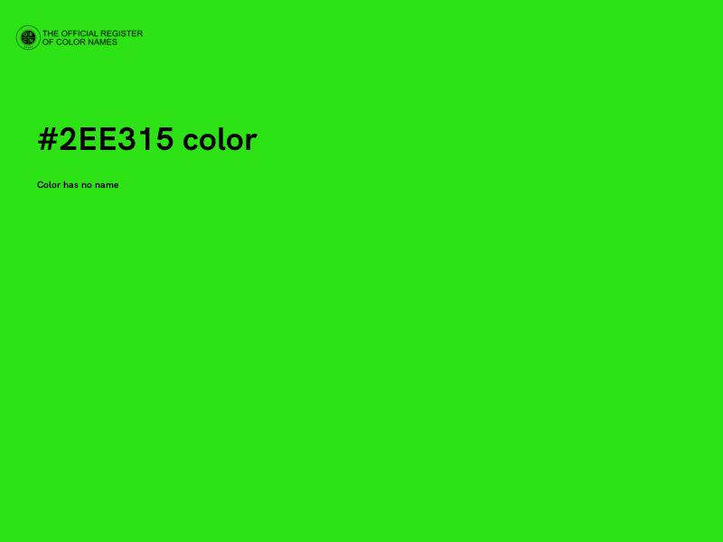 #2EE315 color image