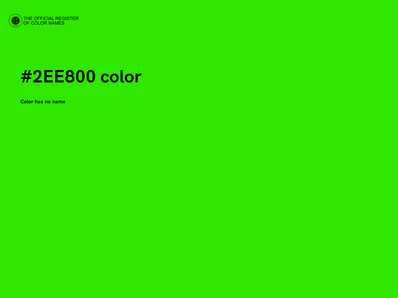#2EE800 color image