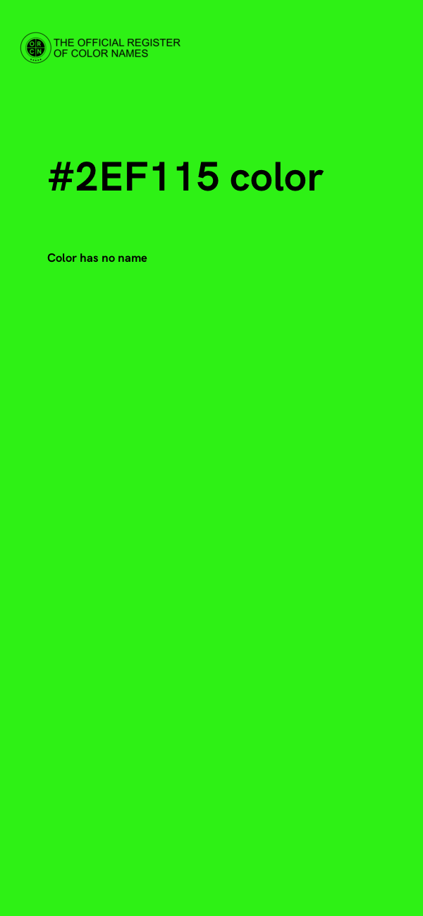 #2EF115 color image