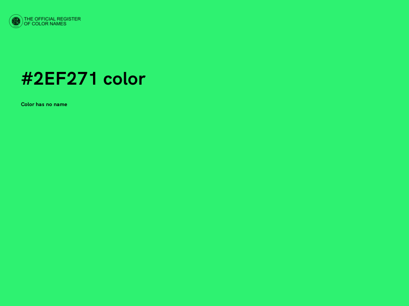 #2EF271 color image