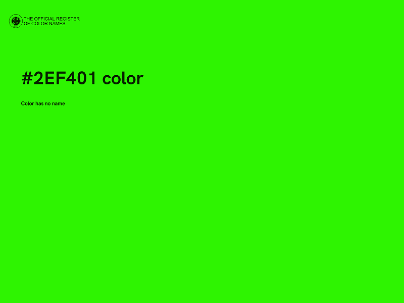 #2EF401 color image