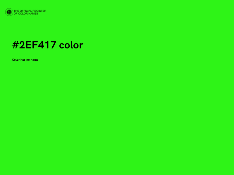 #2EF417 color image
