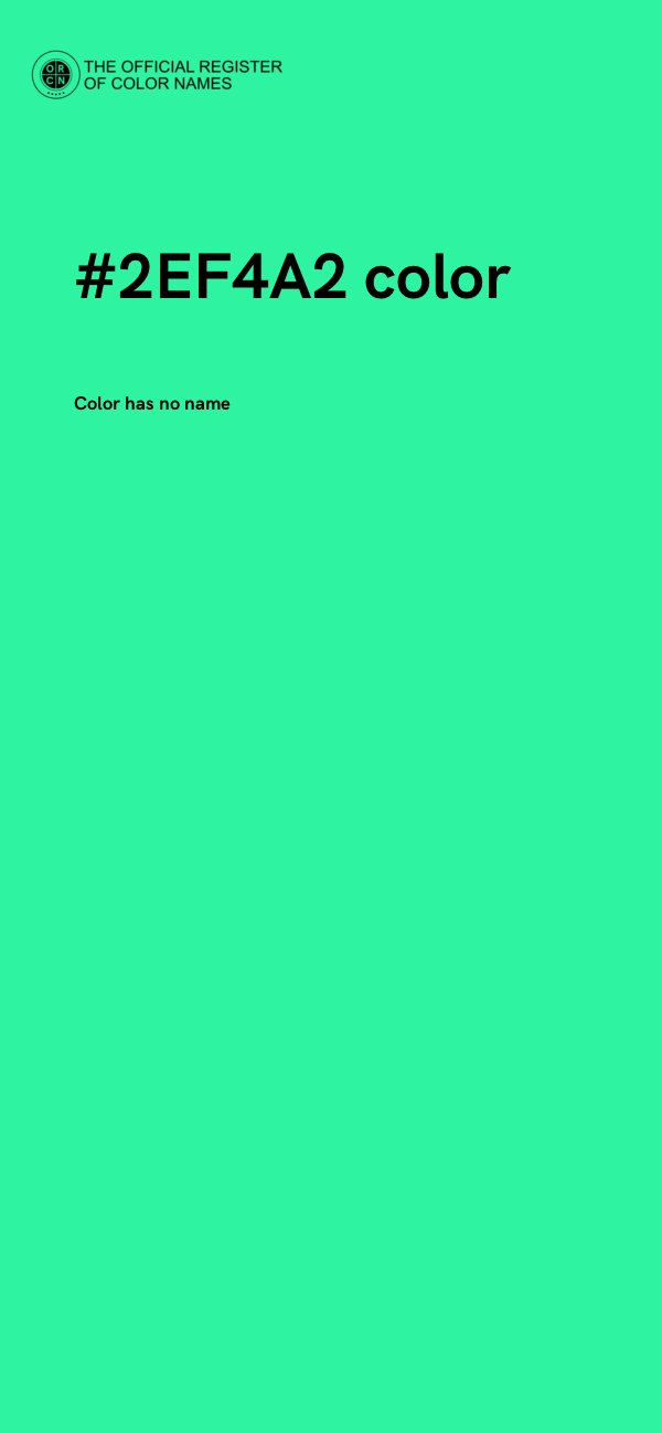#2EF4A2 color image