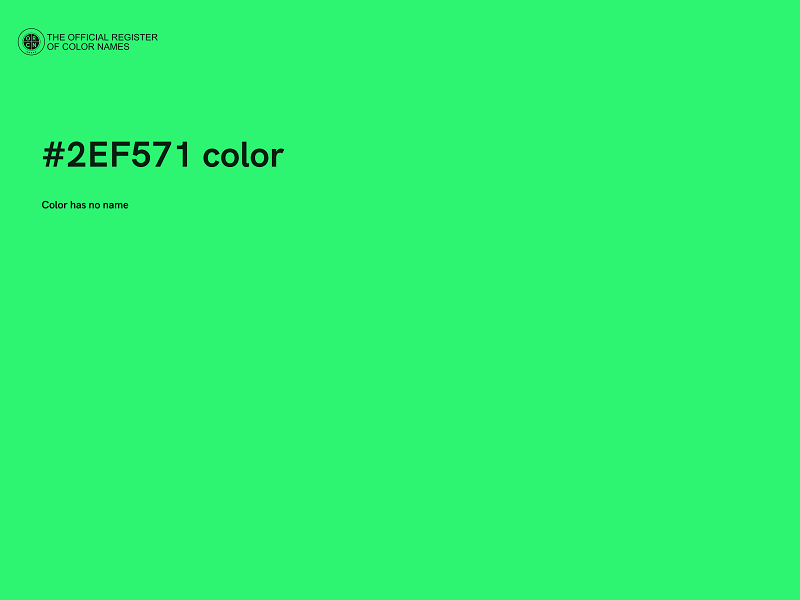 #2EF571 color image