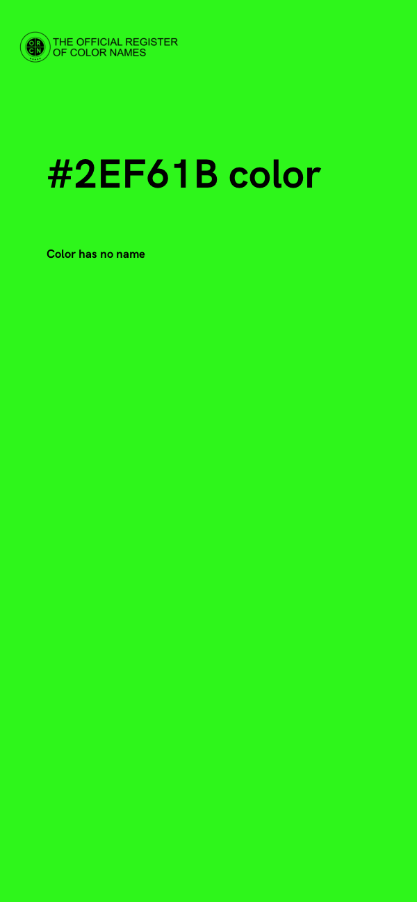 #2EF61B color image
