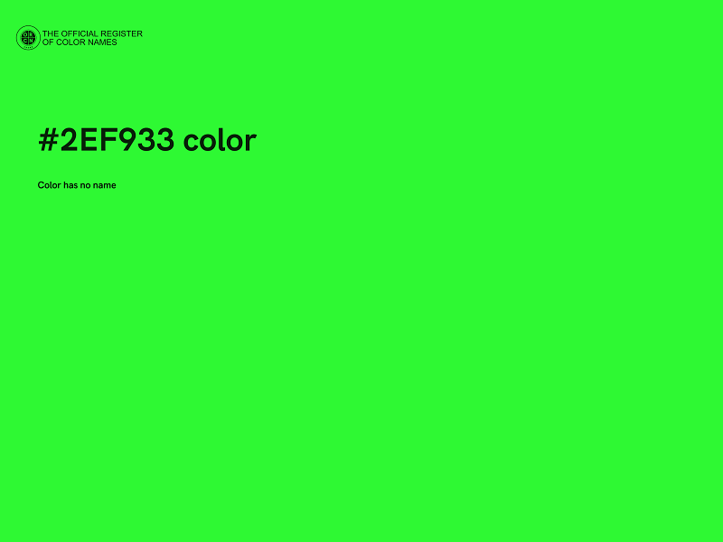 #2EF933 color image