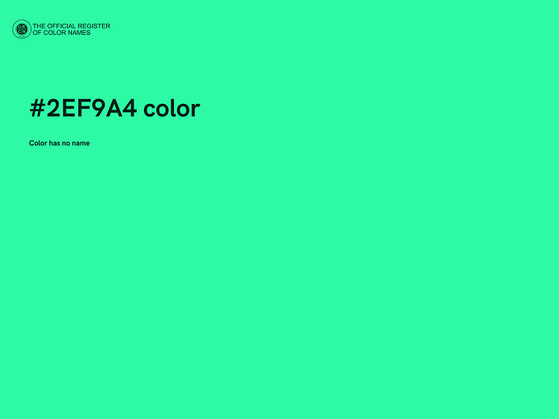 #2EF9A4 color image