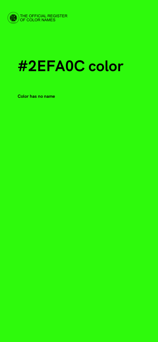 #2EFA0C color image