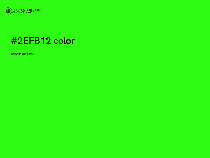 #2EFB12 color image