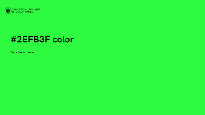 #2EFB3F color image