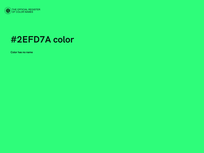 #2EFD7A color image